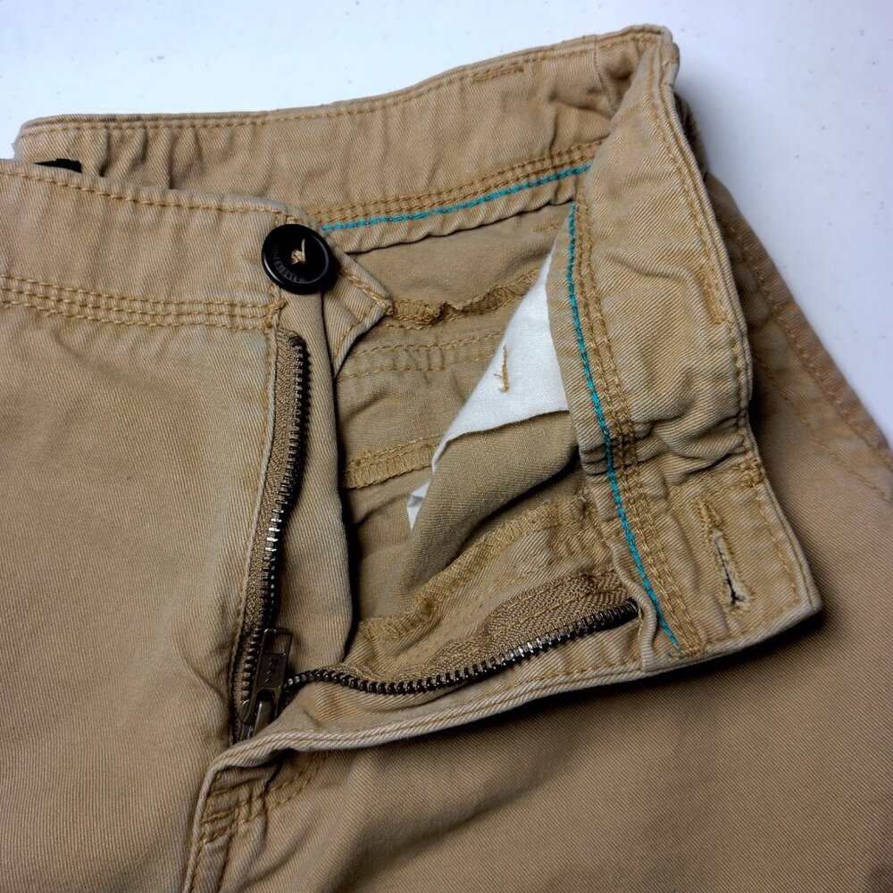 Aeropostale Cargo Shorts Men Size 30 Brown Cotton Classic - Picture 8 of 14